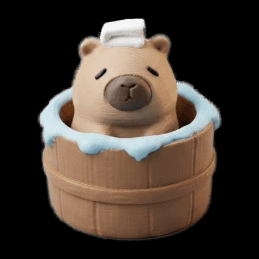 Capybara in Onsen
