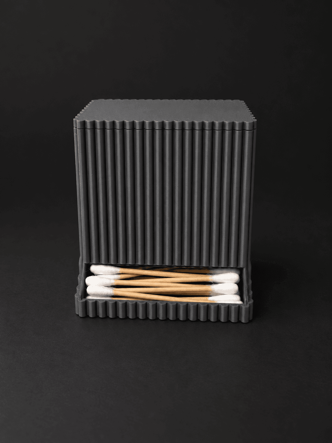 Cotton swab dispenser