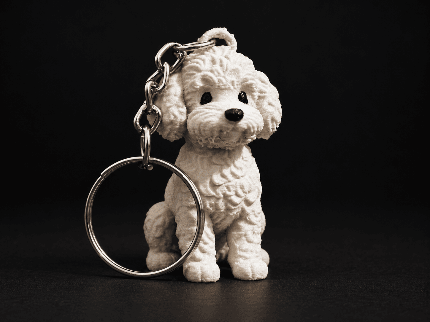 Poodle figurine